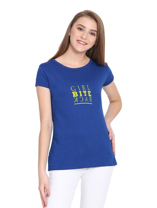 round neck chest-printed regular tee - 19523629 - Very Small Image - 1