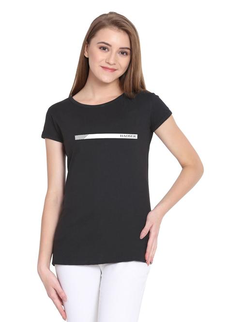 round neck chest printed regular tee - 19523692 - Very Small Image - 1
