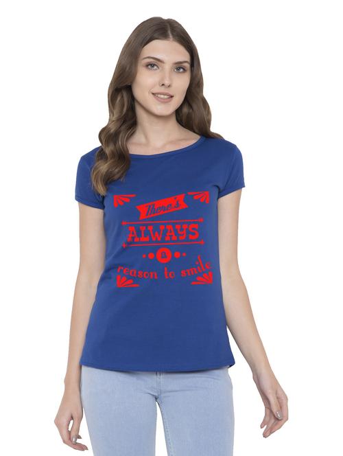 round neck printed regular tee - 19523746 - Very Small Image - 1