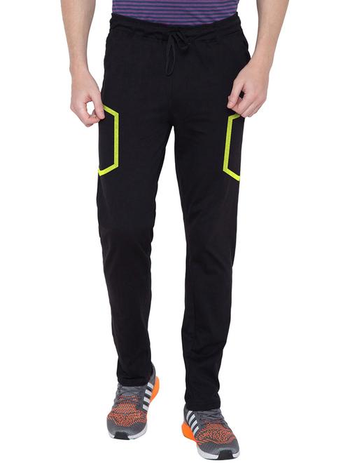 mid rise solid ankle length track pant - 19523943 - Very Small Image - 1