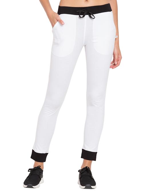 white cotton track pants - 19524283 - Very Small Image - 1