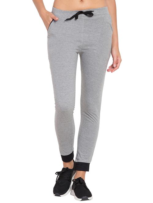 grey cotton track pants - 19524293 - Very Small Image - 1