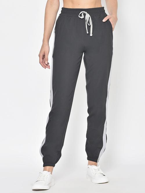 mid rise striped track pant - 19524437 - Very Small Image - 1