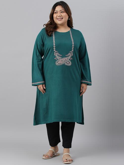 women's a-line kurta - 19528178 - Very Small Image - 1