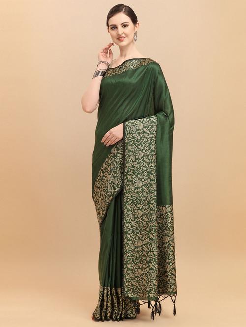 self designed printed saree - 19529565 - Very Small Image - 1