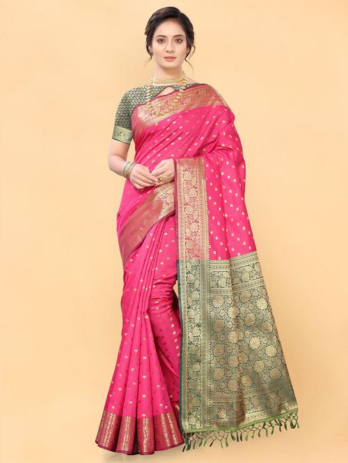 self designed woven saree - 19530962 - Very Small Image - 1