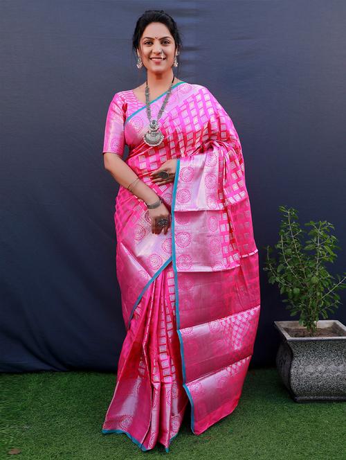 self designed woven saree - 19531254 - Very Small Image - 1