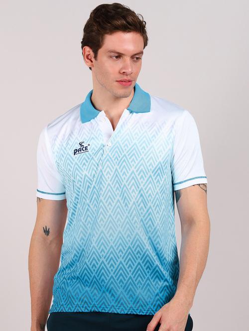 men printed polo t-shirt - 19533619 - Very Small Image - 1
