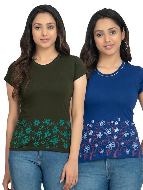 women's t-shirt combo - 19535743 - Very Small Image - 1