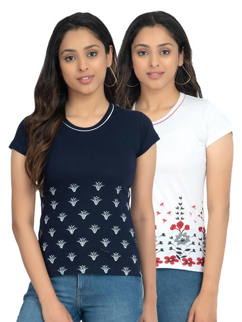 women's t-shirt combo - 19535932 - Very Small Image - 1
