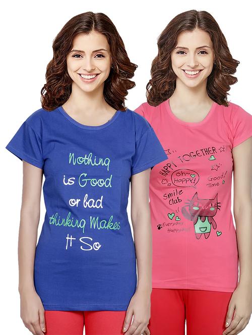 women's t-shirt combo - 19536017 - Very Small Image - 1