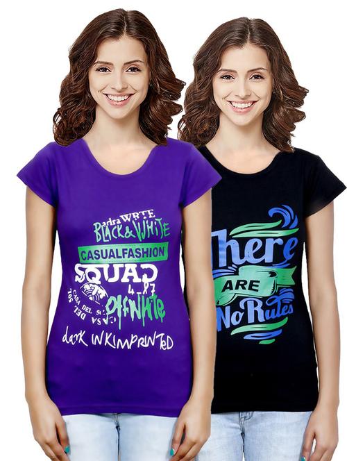 women's t-shirt combo - 19536123 - Very Small Image - 1