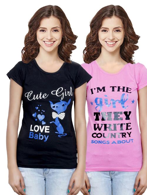 women's t-shirt combo - 19536207 - Very Small Image - 1