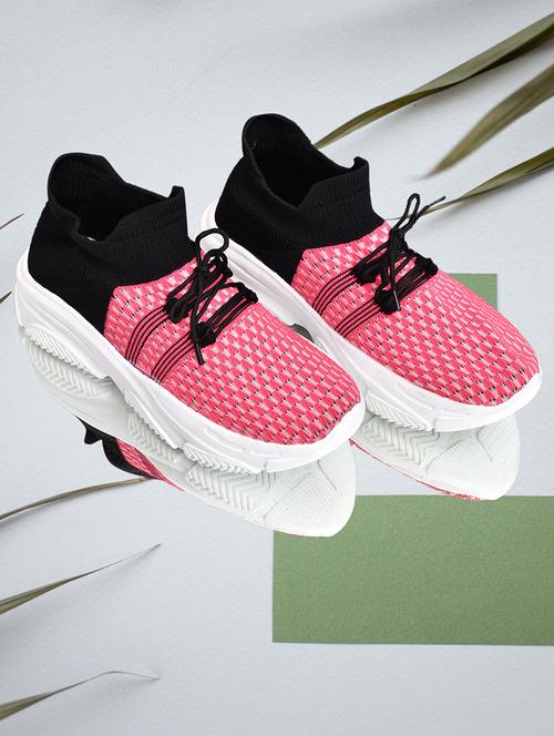 multi colored mesh laceup sneakers - 19538556 - Very Small Image - 1