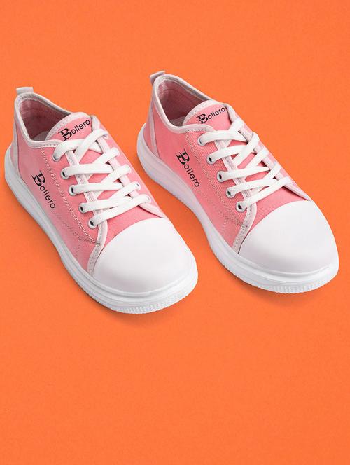 pink lace-up sneaker - 19538644 - Very Small Image - 1