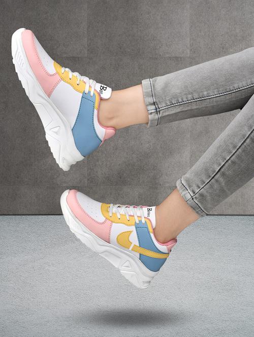 multi colored lace-up sneaker - 19538648 - Very Small Image - 1