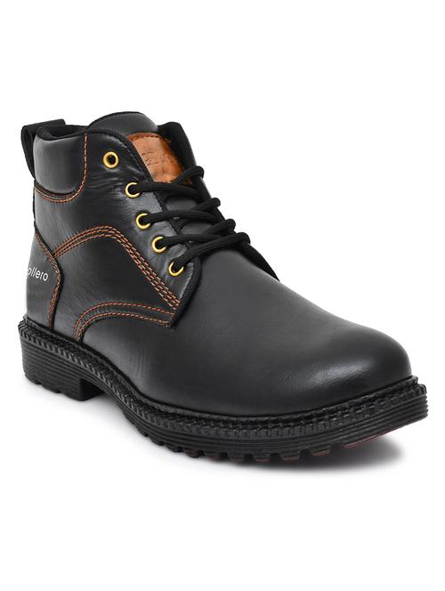 black patent leather high ankle boots - 19538706 - Very Small Image - 1