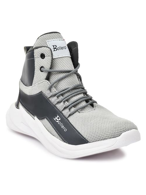 grey mesh lace up shoes - 19538944 - Very Small Image - 1