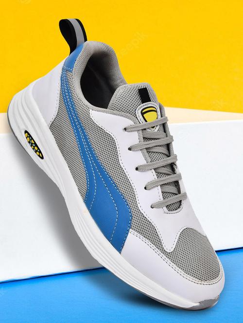 grey lace up causal shoe - 19539024 - Very Small Image - 1