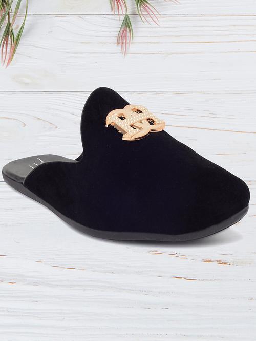 black slip on mules - 19539096 - Very Small Image - 1