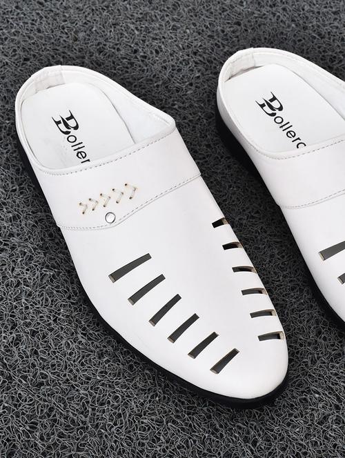 men's solid slip on sandal - 19539351 - Very Small Image - 1