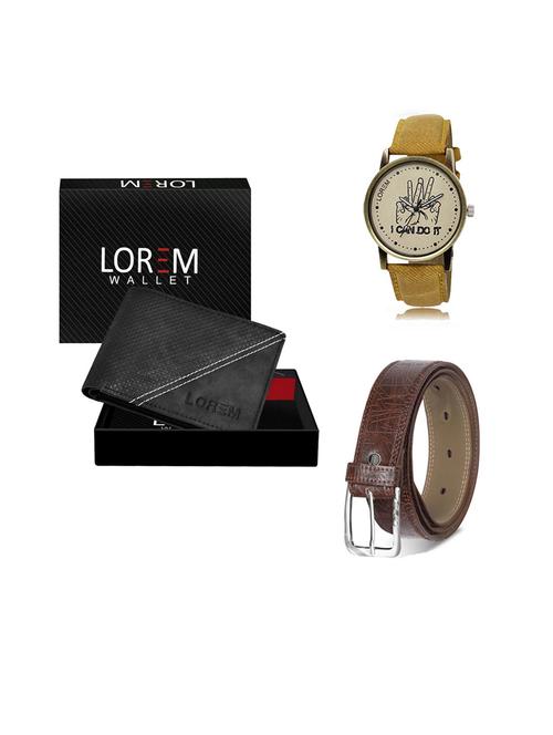 multi colored leatherette gift combo - 19544284 - Very Small Image - 1