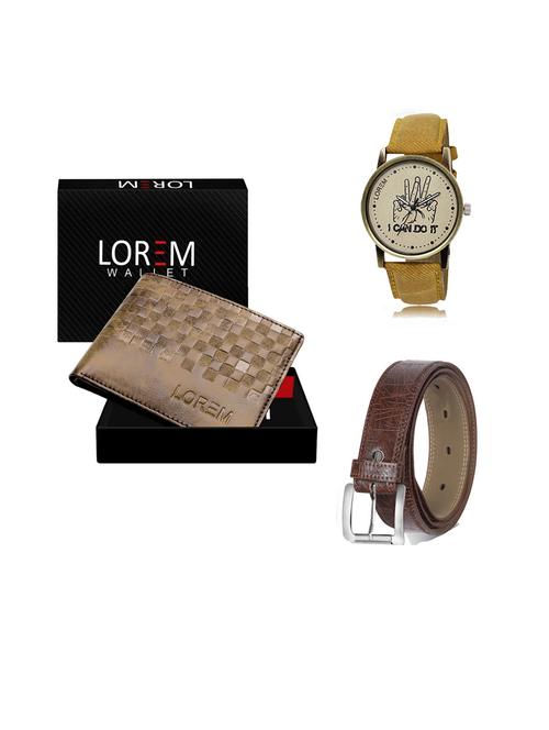 multi colored leatherette gift combo - 19544287 - Very Small Image - 1