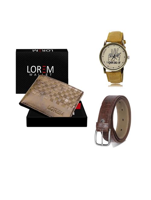 multi colored leatherette gift combo - 19544289 - Very Small Image - 1