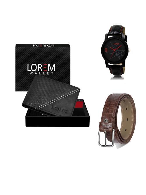 belt, wallet & watch gift combo - 19547793 - Very Small Image - 1
