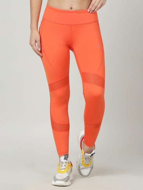 orange poly spandex jeggings - 19555778 - Very Small Image - 1