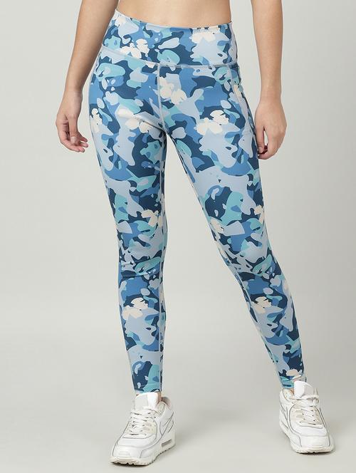 blue poly spandex jeggings - 19555781 - Very Small Image - 1