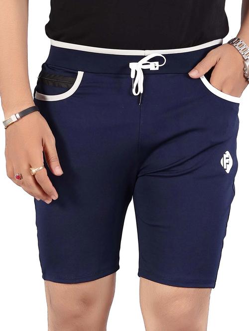 navy blue solid boxer - 19559784 - Very Small Image - 1