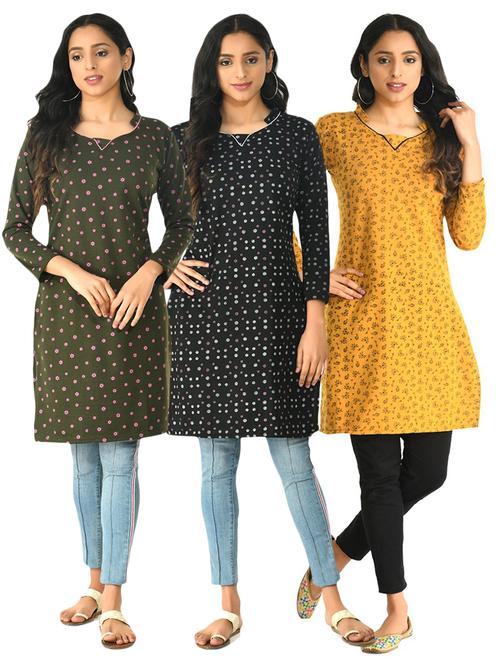 women's straight kurta - 19562511 - Very Small Image - 1