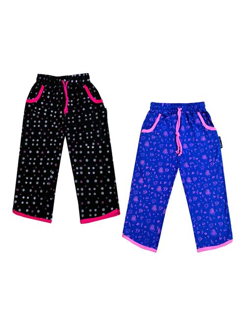 girls printed three fourths combo - 19564247 - Very Small Image - 1