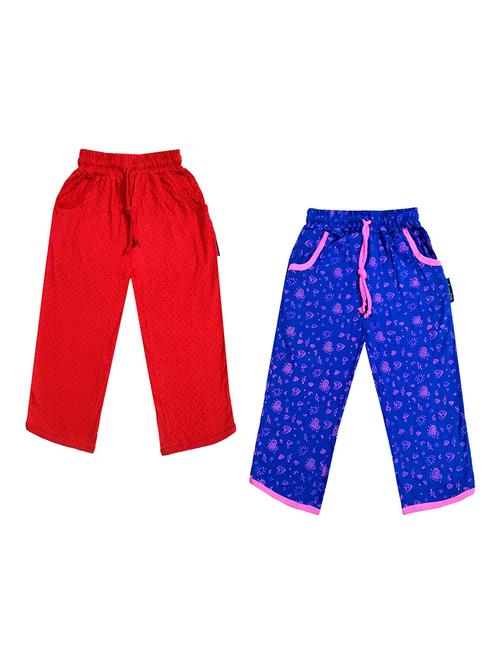 girls printed three fourths combo - 19564248 - Very Small Image - 1