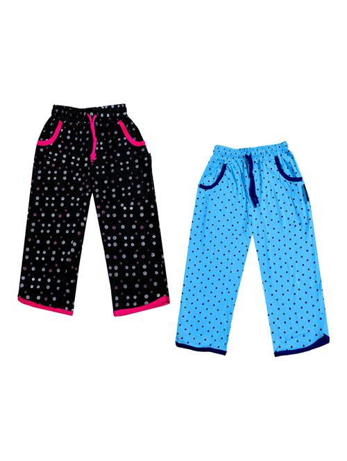 girls printed three fourths combo - 19564278 - Very Small Image - 1