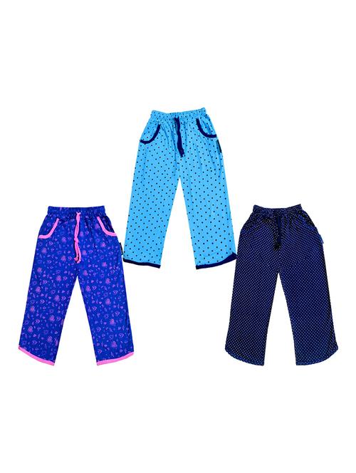 girls printed three fourths combo - 19564302 - Very Small Image - 1