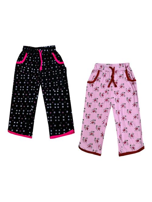 girls printed three fourths combo - 19564304 - Very Small Image - 1
