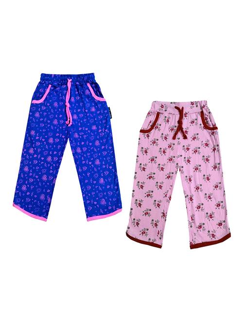 girls printed three fourths combo - 19564309 - Very Small Image - 1