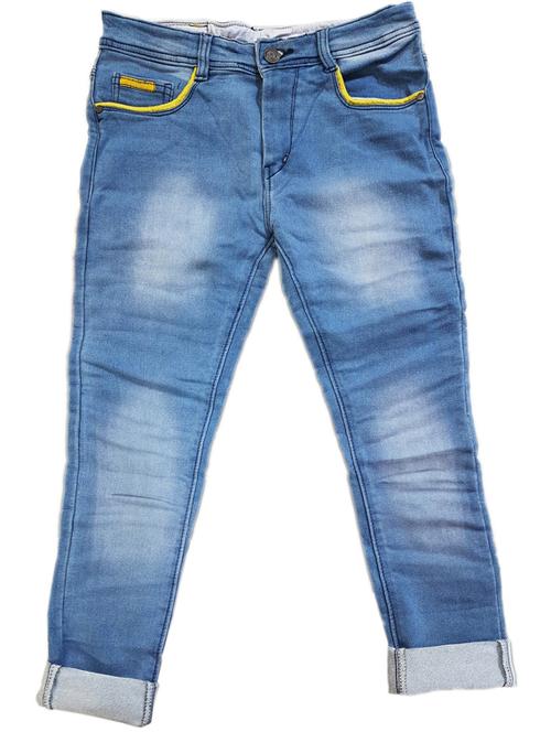blue denim washed jean - 19564348 - Very Small Image - 1