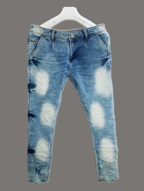 blue denim heavy washed jean - 19564351 - Very Small Image - 1