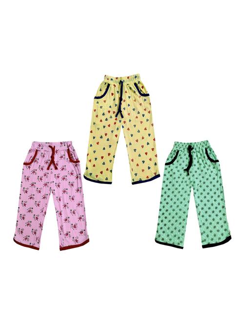 printed kids three-fourth lower combo - 19564385 - Very Small Image - 1
