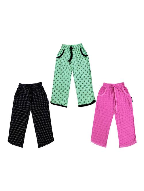 printed kids three-fourth lower combo - 19564415 - Very Small Image - 1