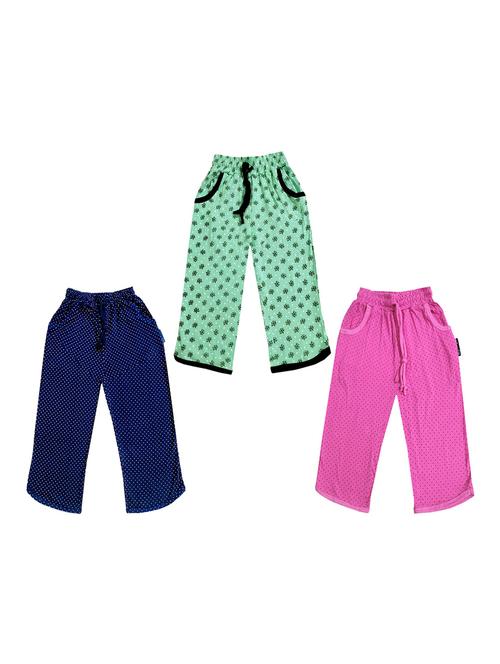 printed kids three-fourth lower combo - 19564419 - Very Small Image - 1
