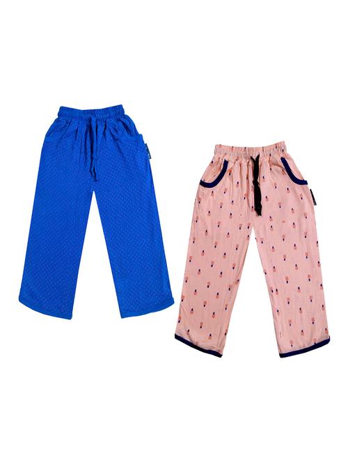 printed kids three-fourth lower combo - 19564428 - Very Small Image - 1