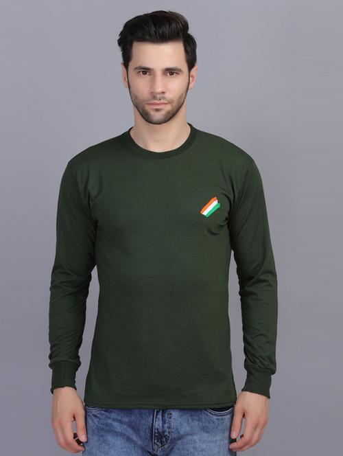 crew neck solid regular t-shirt - 19564798 - Very Small Image - 1