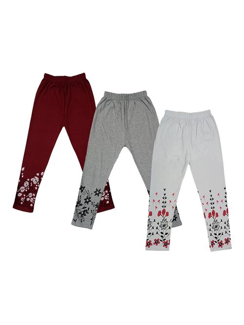 pack of 3 cotton blend three-fourth - 19564817 - Very Small Image - 1