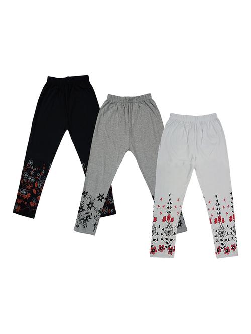 pack of 3 cotton blend three-fourth - 19564818 - Very Small Image - 1