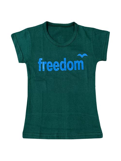 green cotton blend t-shirt - 19565189 - Very Small Image - 1