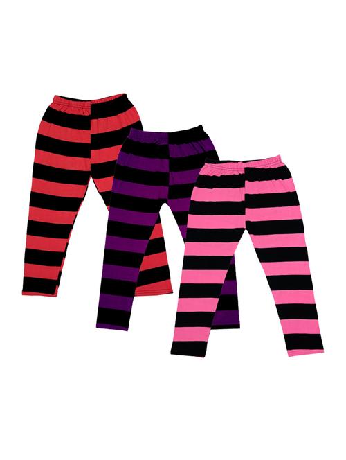 pack of 3 striped three-fourth - 19565576 - Very Small Image - 1